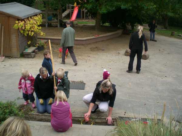 Gartenaktion Kiga Lühnde