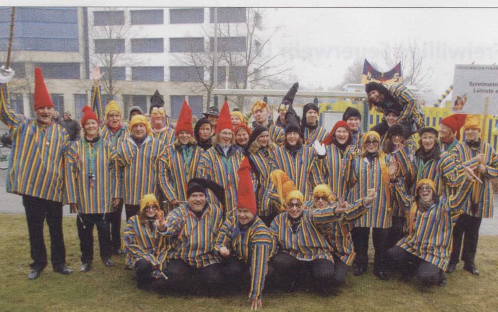 Spielmannszug Lühnde: Karnevalsumzug durch Braunschweig