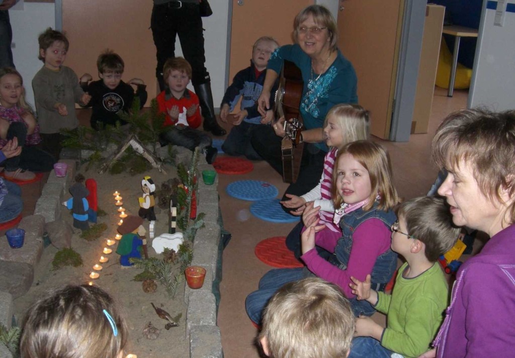 Weihnachtsfeier im Kindergarten St. Martin