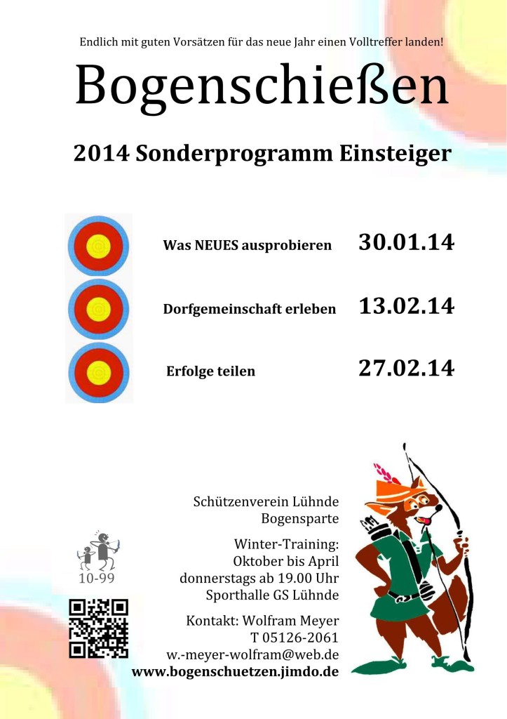 Bogenschützen laden zum Schnuppertraining ein