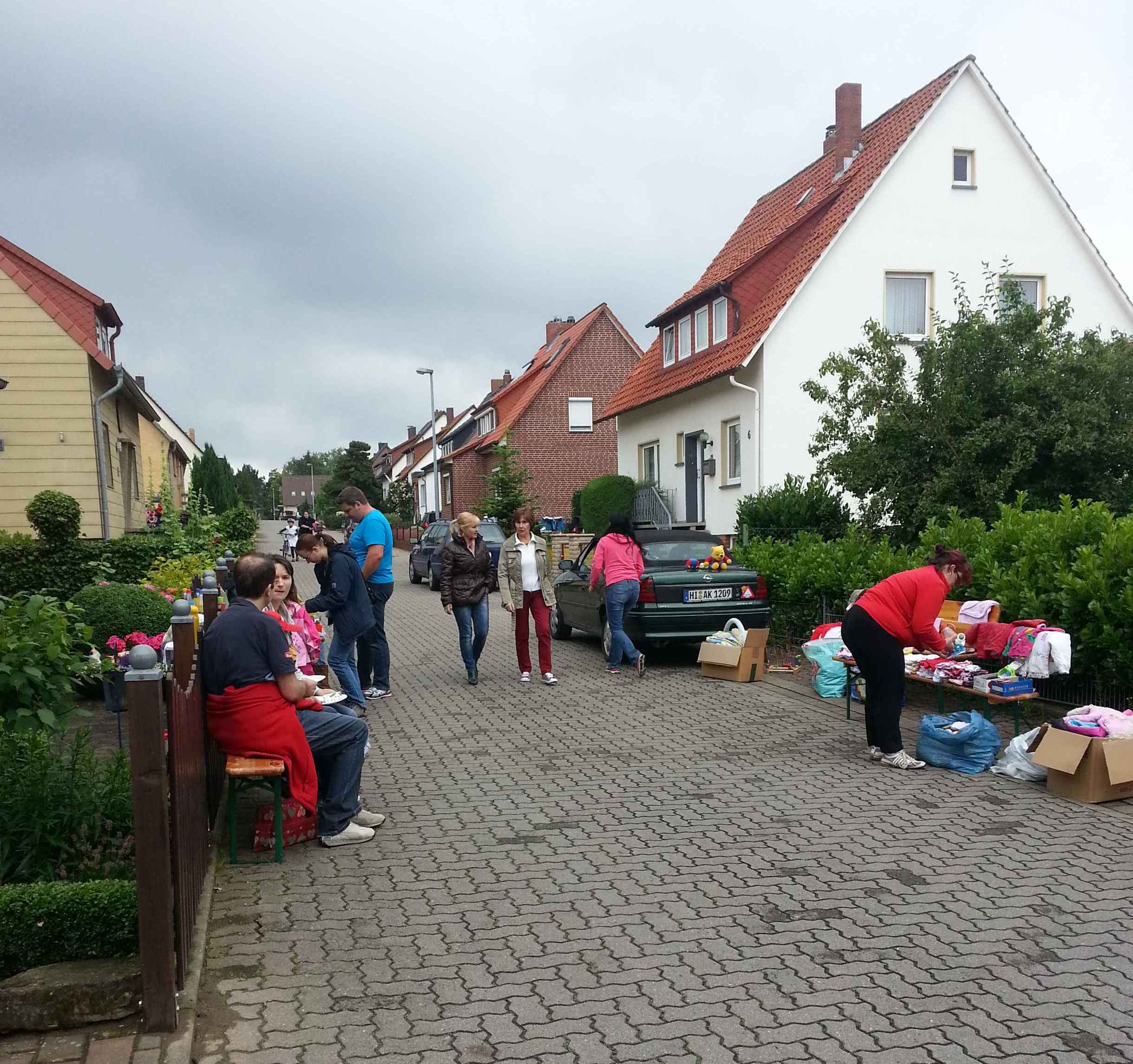 dorfflohmarkt2014 strasse