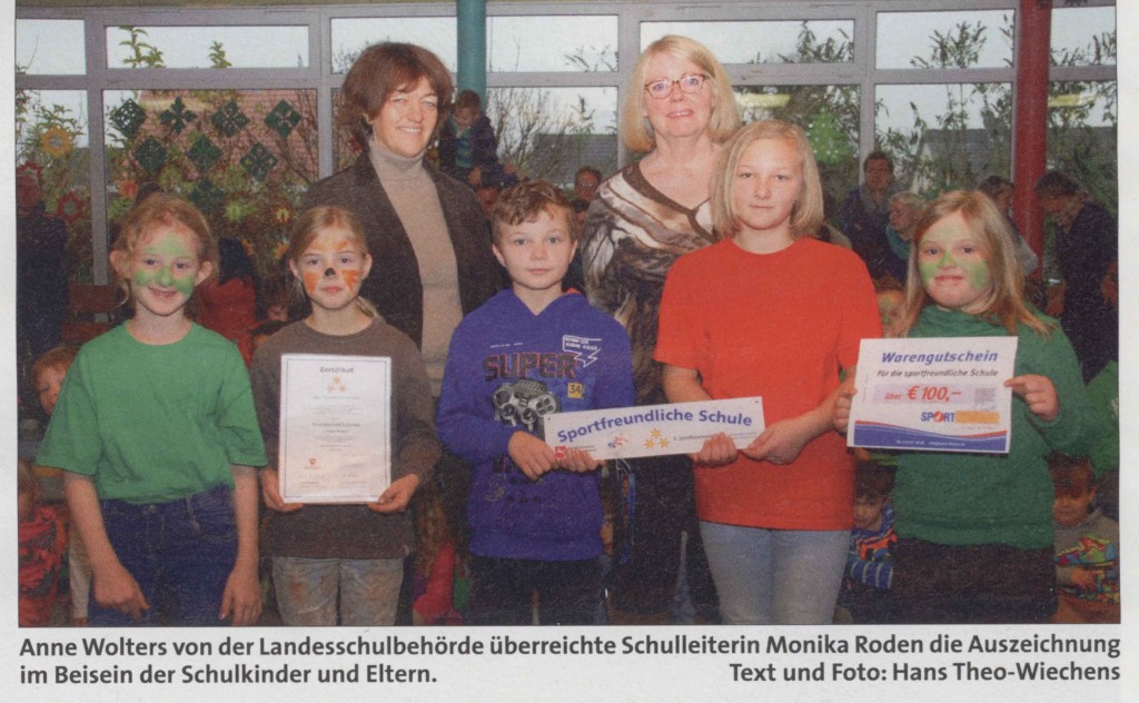 Grundschule erhält „dritten Stern“