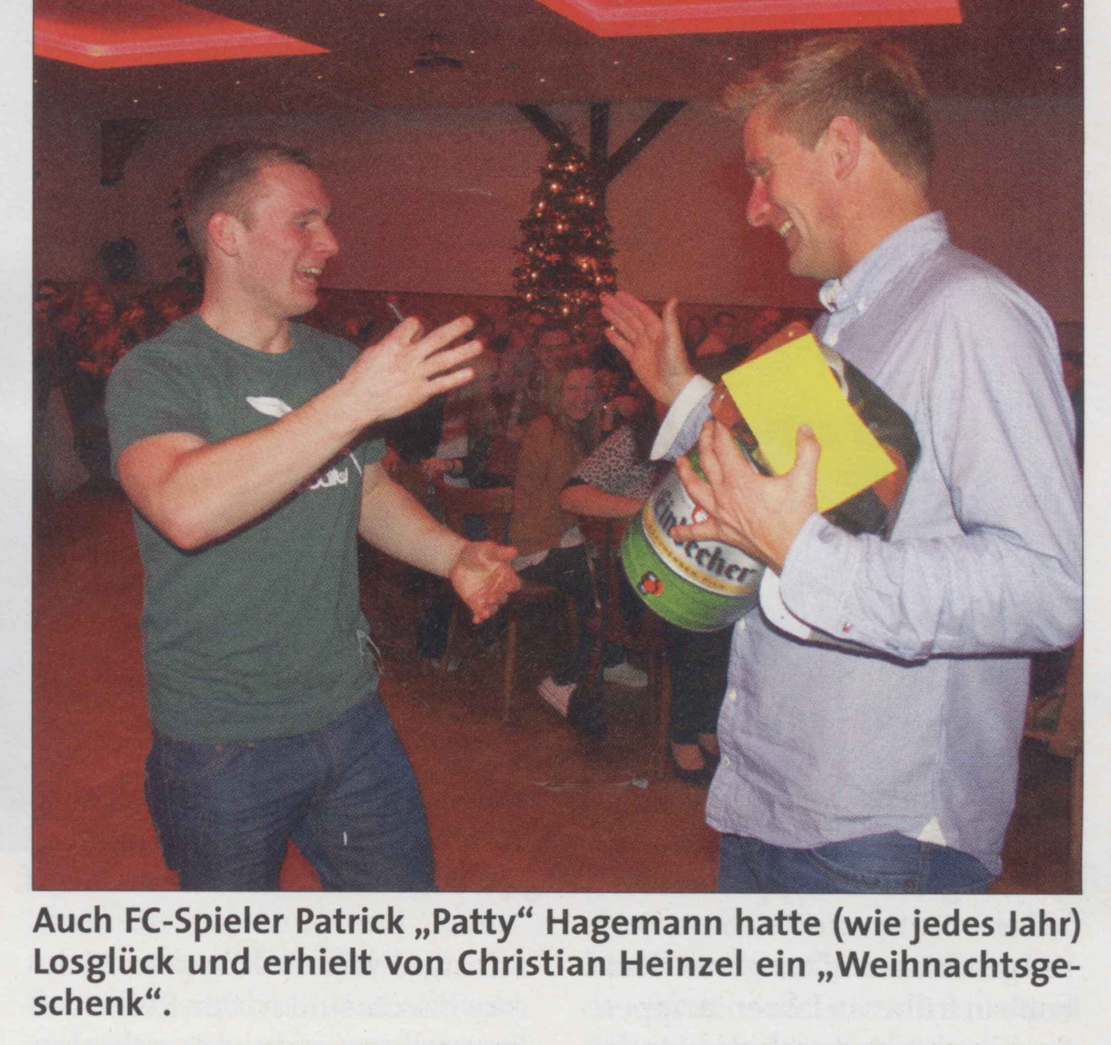 weihnachtsfeier tus2014