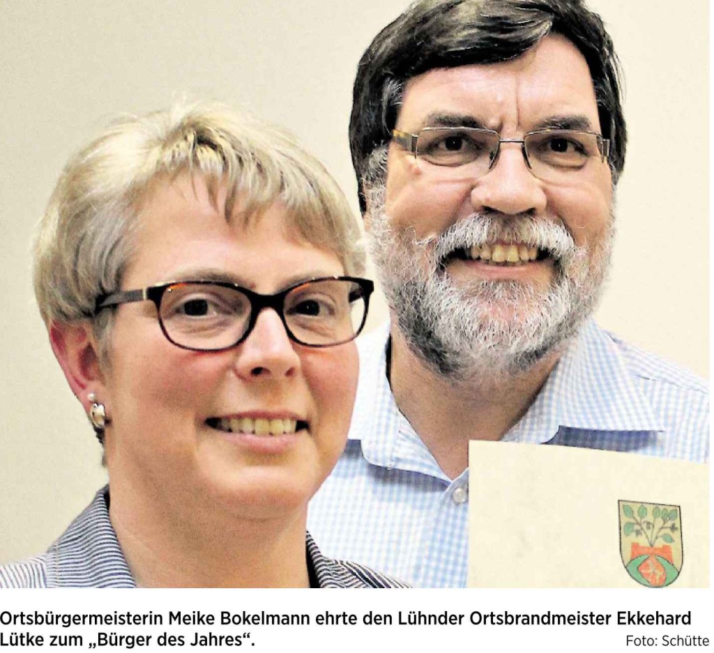 Lütke ist und bleibt ein Stück Lühnde