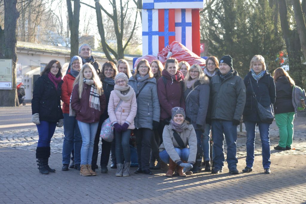 Weihnachtsfeier des Spielmannszuges: Ausflug in den Winter-Zoo