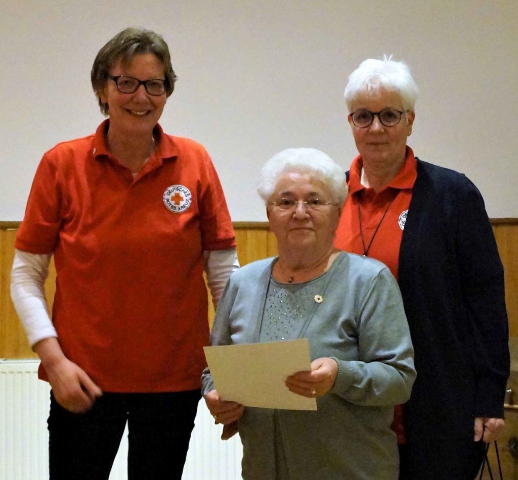 Wieder volles Haus bei der Mitgliederversammlung des DRK Ortsvereins Lühnde am 21.03.2018