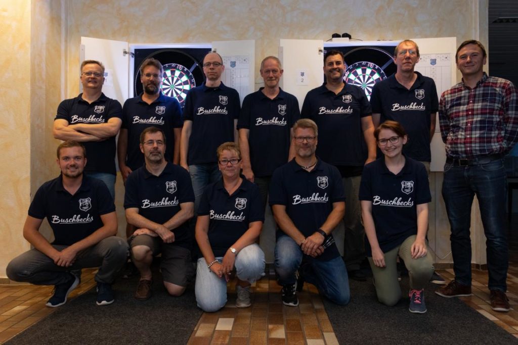 Neues Outfit für die Darter des TuS Lühnde
