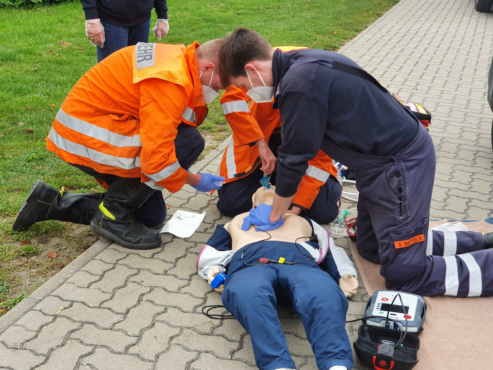 First Responder in der Ortsfeuerwehr Lühnde