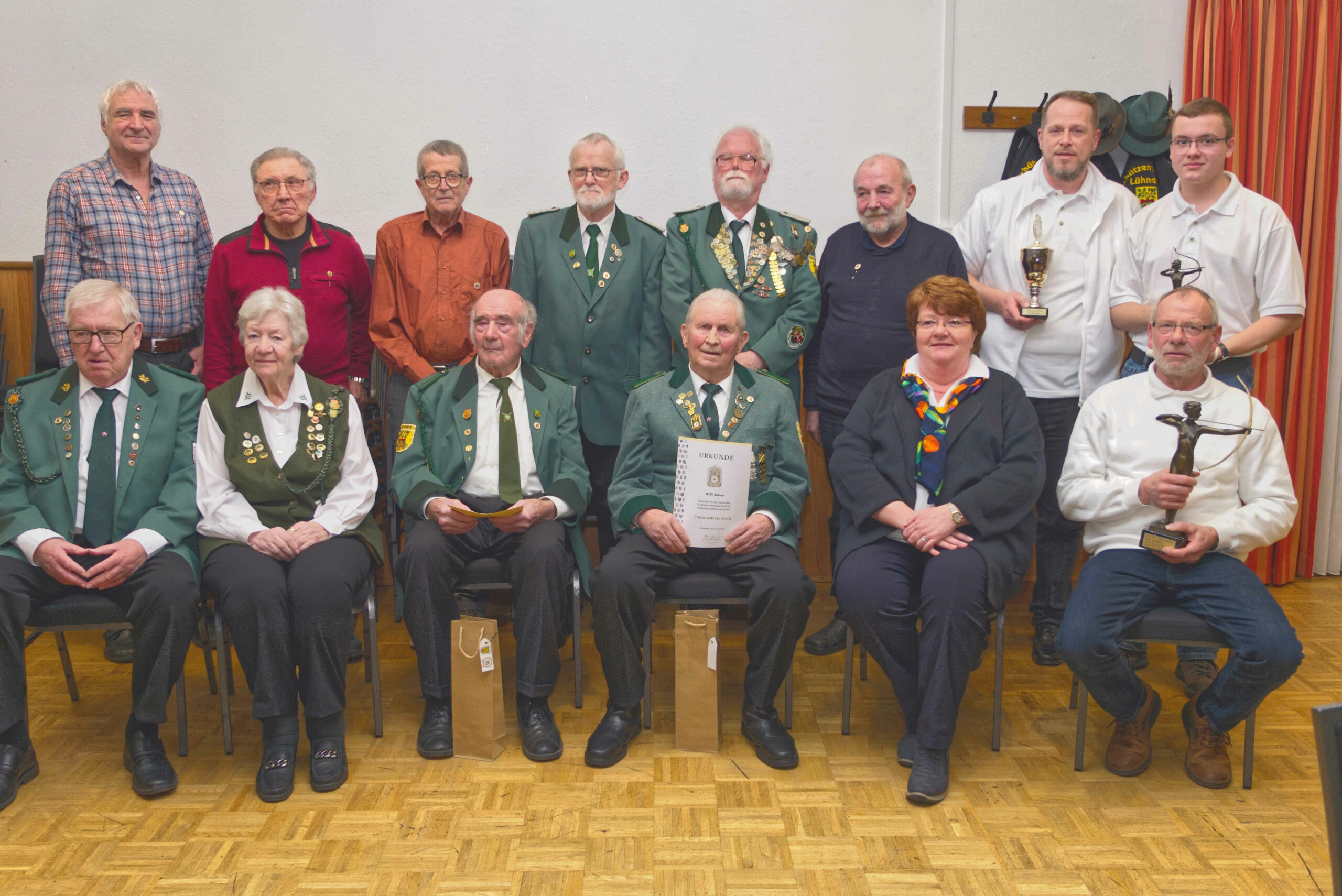 Mitgliederversammlung des Schützenvereins: Außergewöhnlich…