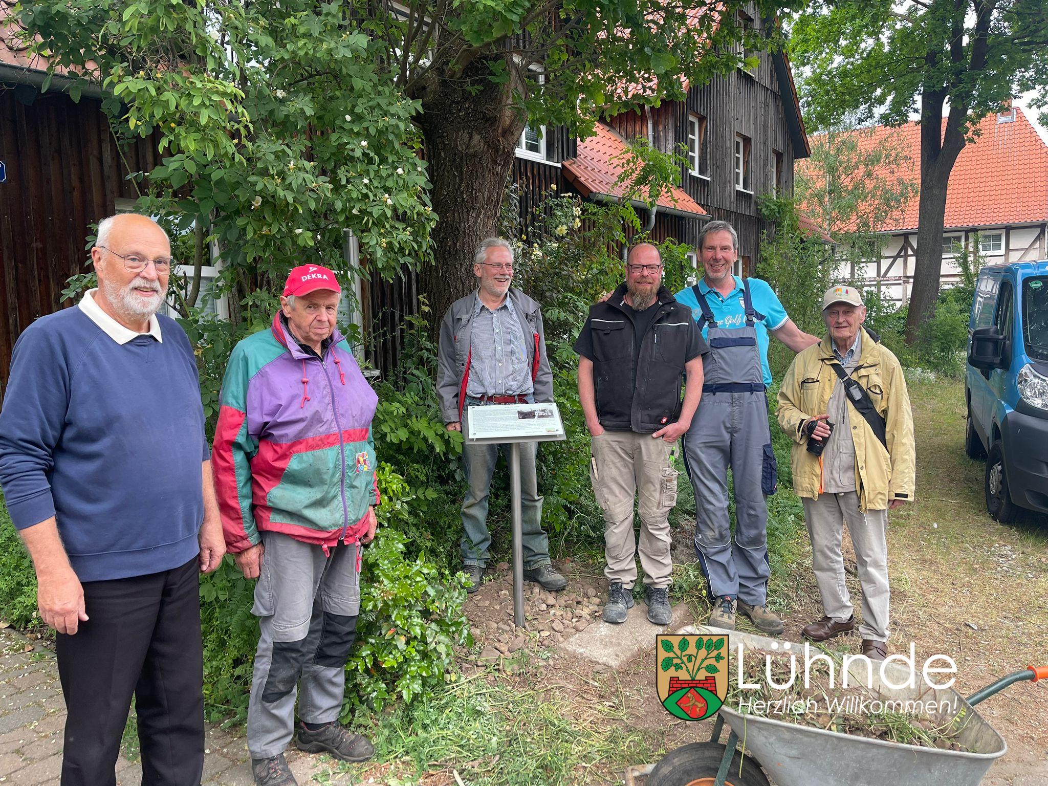 Zukunft Lühnde! Hinweisschilder in Lühnde