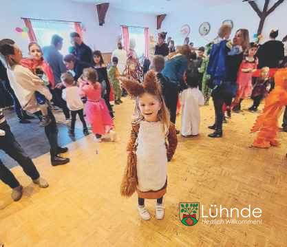 Große und kleine Narren hatten viel Spaß: Fasching vom Kinderturnen in Lühnde