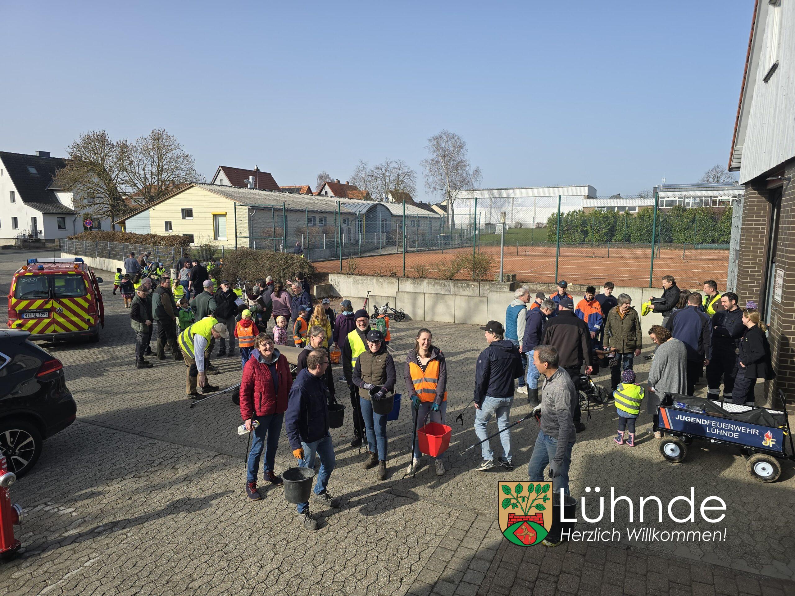 Lühnde räumt auf: Erfolgreiche Müllsammelaktion mit großer Beteiligung